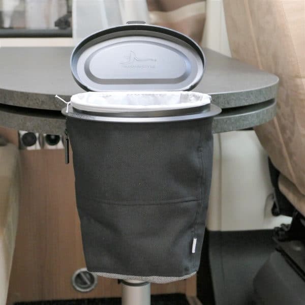 FLEXTRASH Abfallbehälter 3L schwarz - Van 'n Bike Trägersystem für  CamperVans