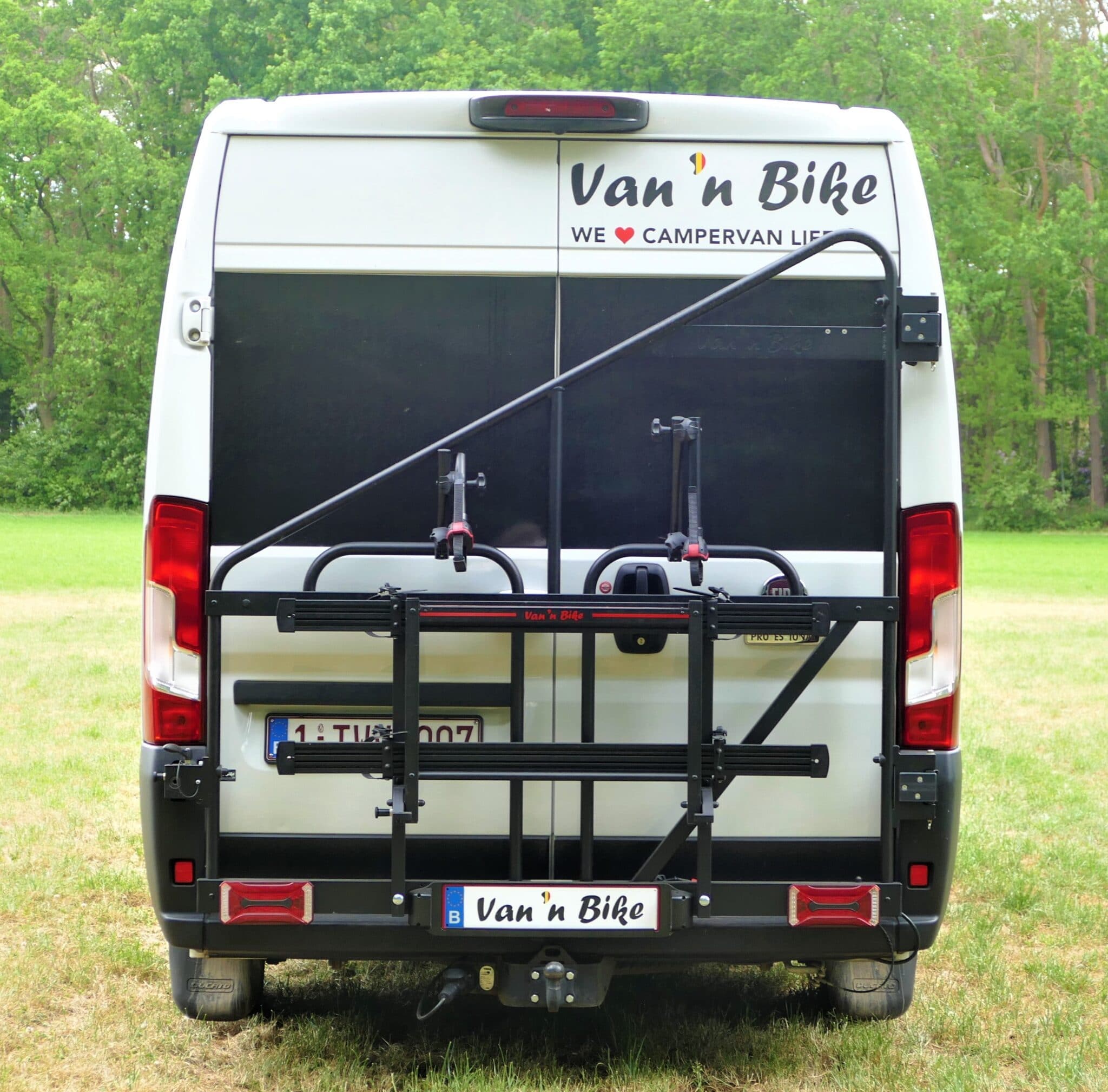 Porte-plaque FROLI - 6 plaques - Système de transport Van 'n Bike